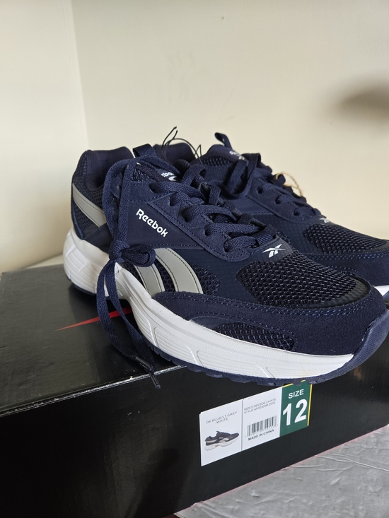 Reebok Men\'s Navy Blue Lightweight Running I2 Navy White Sneakers New main image 7